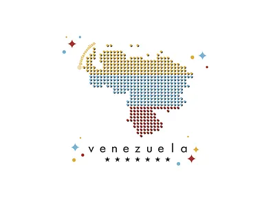 Venezuela Map flat flat desig illustration map illustration vector vector illustration venezuela