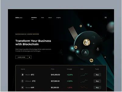 Crypto Wallet & Market - New Year 2023 blockchain crypto crypto currency crypto transactions dark ui ethereum exchange minimal minimalism minimalistic new year new year crypto trading transactions ui ux web web 3 web design website