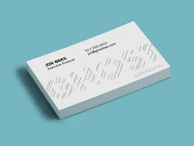Ghost Business cards branding illustration