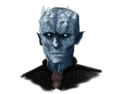 Night King charactedesign digital illustration drawing gameofthrones illustration lineart night king photoshop sketch white walker