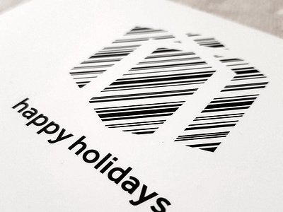 Ghost holiday card