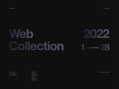 Web Collection 2022 design interface product service startup ui ux web website