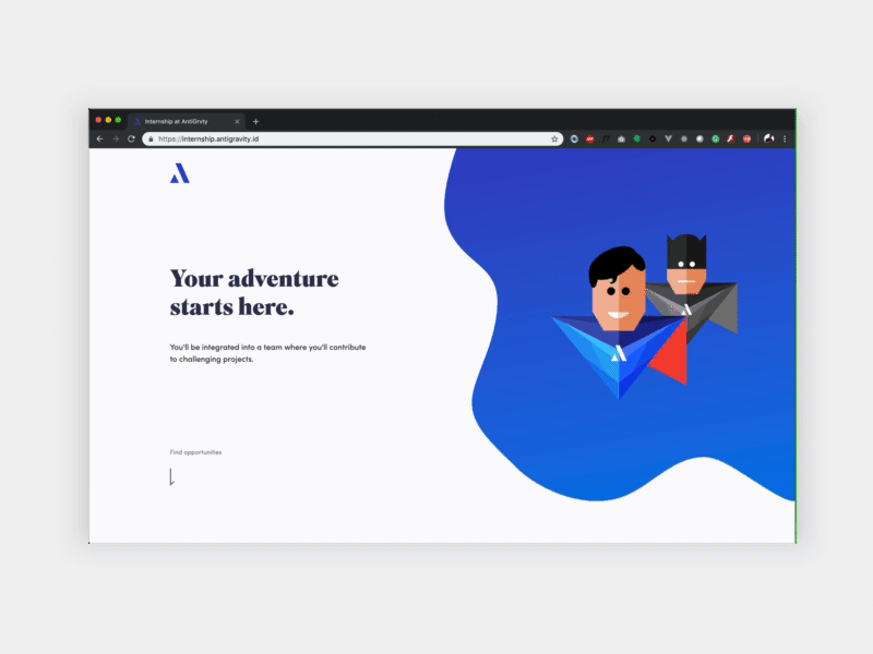 Landing Page animation illustration landing morphing svg uiux
