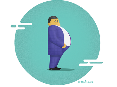 Minimal Politics - The Arrester character design minimal minimal art political politician shmays