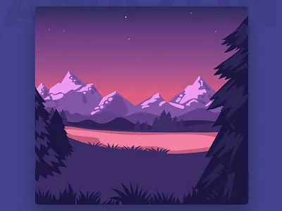 Amazon Rainforest art design designers digital art dribbble dribbblers flat forest frozenwolf graphic design illustration photoshop vector visual art