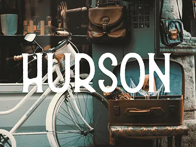 Hurson - Vintage Font ads advertising apparel branding business card classy font font free font free fonts free typeface freebie freebies identity illustration labels logo logos stationery typeface typography