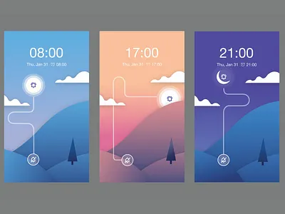 Toggle- UI Ninja Challenge #3 illustration snooze toggle ui vector