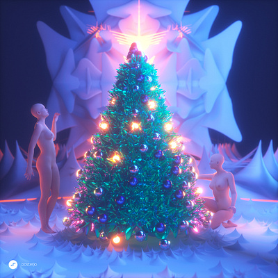 newgen posterjo #holidays 3d blender cinema4d colors daz modern neofuturistic octane poster