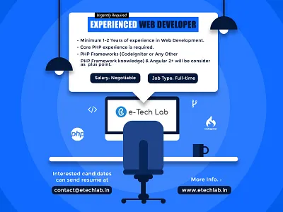 Hiring a Developer Design design developer flyer flyer artwork flyer bundle hire hiring invitation poster