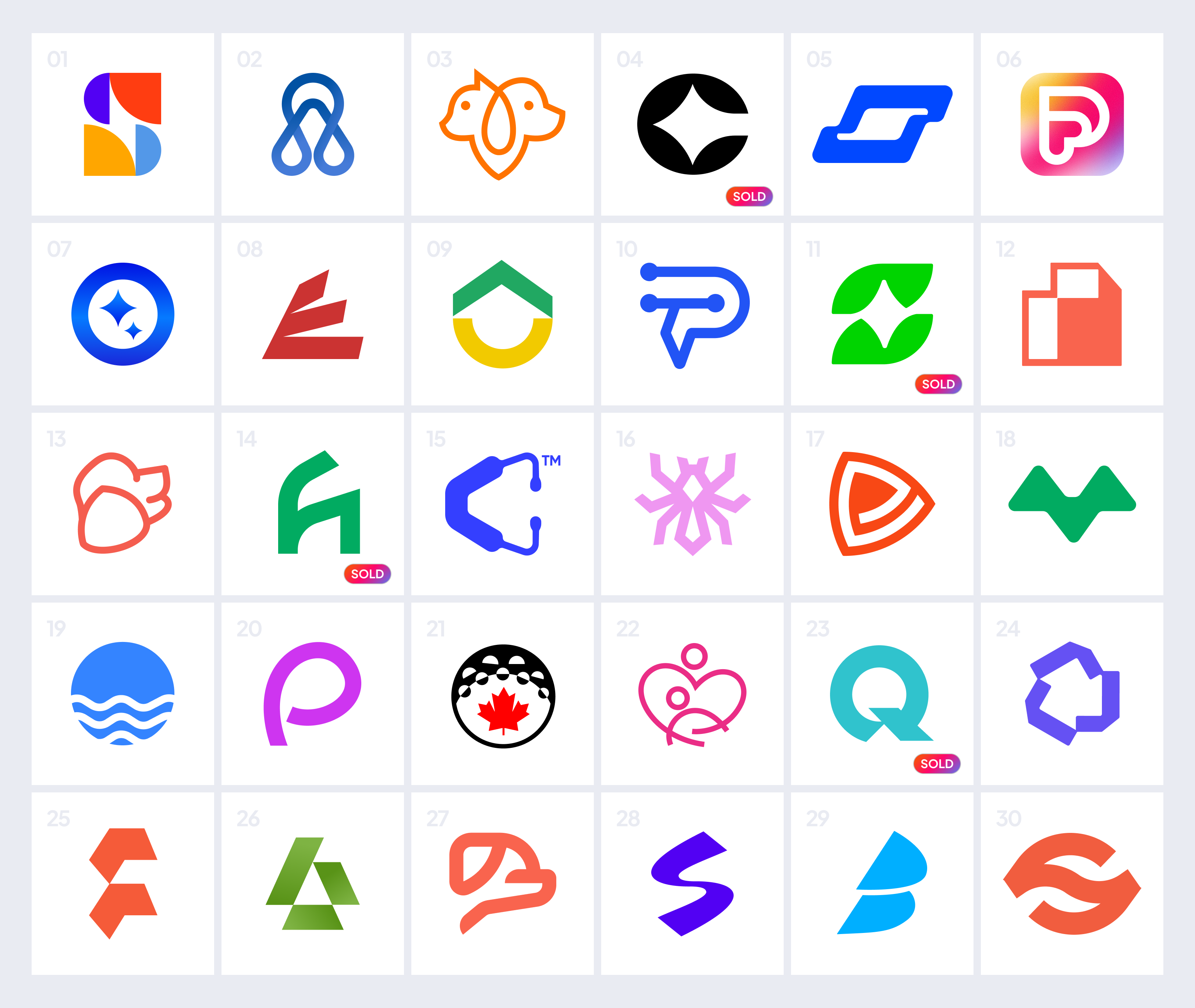 30 Ready-to-Own Logos — Limited Edition brand design brand identity brandbook branding design logo logo collection logo designer logo mark logo type logodesign logos minimal minimalist modern logo symbol visual design