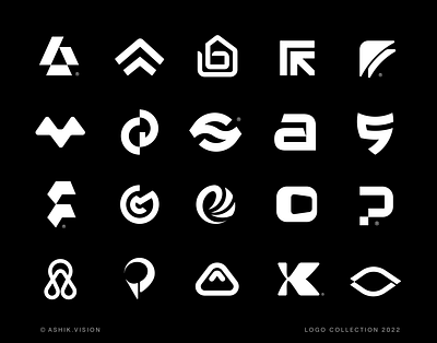 Logo and marks collection 2022 brand design brand identity brandbook branding design logo logo collection logo designer logo mark logo type logodesign logos minimal minimalist modern logo symbol visual design