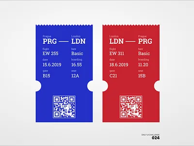 Boarding Pass boarding pass dailyui dailyui 024 design geometric design geometry minimal minimalist simple ui