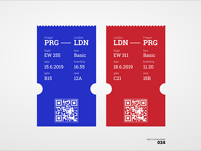 Boarding Pass boarding pass dailyui dailyui 024 design geometric design geometry minimal minimalist simple ui