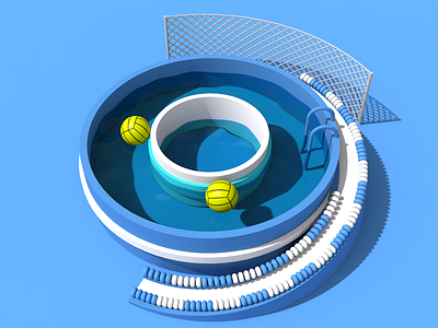 Number 9 ae c4d 设计