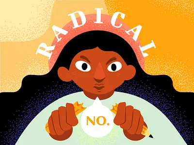 Radical illustration no noise pencil power radical texture vector