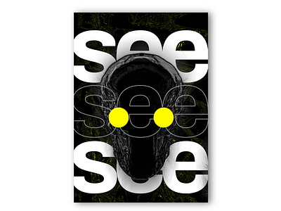 Eye Poster Design artwork baugasm best posters concept design designchallenge everydaydesign everydayposter graphic design graphicindex outline poster poster poster collection poster design posters type typographic typographic poster typography