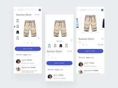 Apps - Detail Product apps design detail ecommerce mobile shop store ui ux design