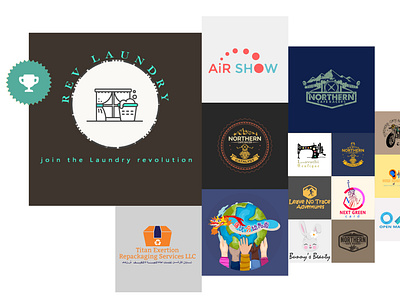 Logo Brand Identity Pack brand branding character clean cool design design flat identity illustration illustrator logo vector
