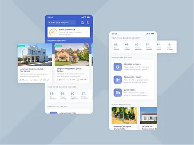Real Estate Concept Design app app design application clean concept design homestay interface landing page mobile product realestate ui ux