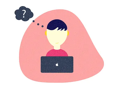 "Studying" design illustration mezzotint photoshop seattle ux ux designer vector
