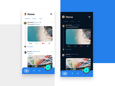 Twitter Redesign adobe adobe xd design redesign twitter ui userinterface ux