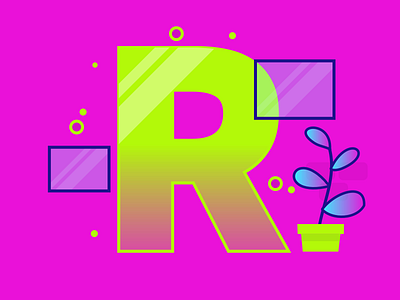 Letter R 36daysoftype