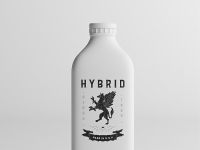 Hybrid Cocktail Mixture - Boston Sour branding illustration layout package design