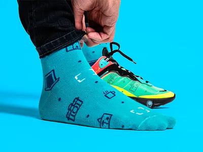 Sox! 🧦 atl atlanta camera clothes coffee merch nike patterns photography socks swag