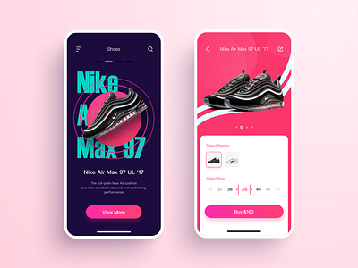 Daily 02-shopping UI app ios shopping app ui