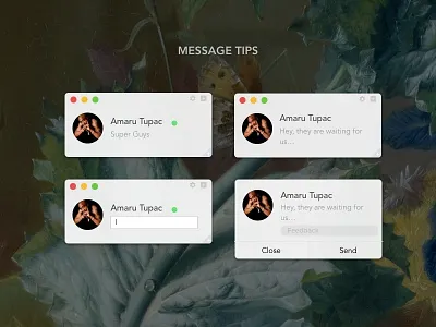 Chat Message04 chat message tips ui