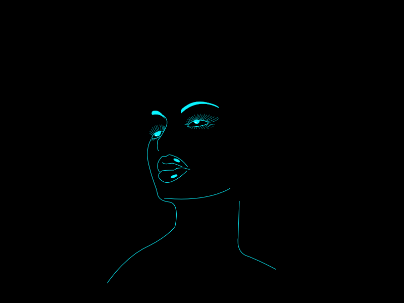 Fantasy Girl 2d animation animation beauty design girl girl illustration illustration motion art motion graphics svg animation vector