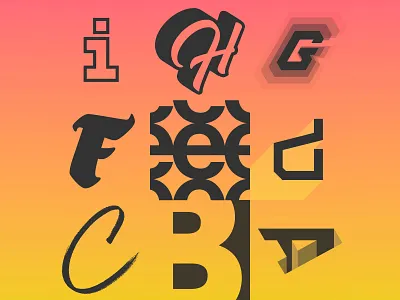 36 Days Of Type - A-I 36daysoftype type