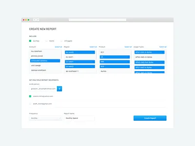 Filters filters interface layout minimal simple ui ux