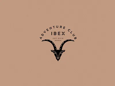 Ibex Adventure Club | Logo option No.1