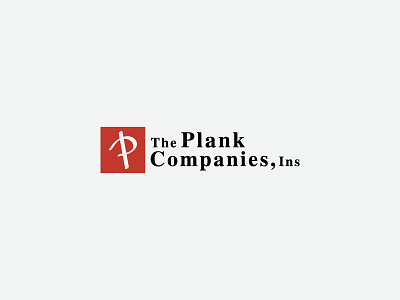 The Plank Companies брендинг. вектор графический дизайн дизайн дизайн логотипа идентичность логотип
