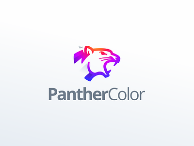 Panther Logo animal brand brand identity branding colorful design identity illustration logo panther simple