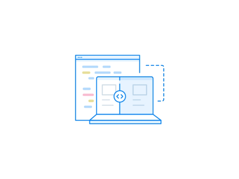 Trakr Animatef Icons animation coding development digital gif gif animation icons animation illustration laptop notifications