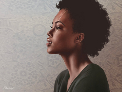 Portrait painting 2d art artwork artworks character concept concept art design digital art digital painting drawing fashion app illustration illustrations illustrator painting photoshop portrait storytelling women
