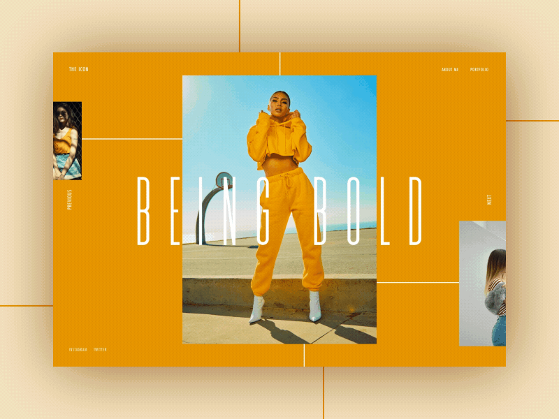 Principle Experiment animation concept daily landing principleapp sketch