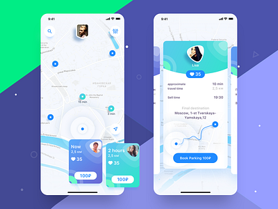 Skooby App mobile app design animation web design branding app cards finance icon ios iphone logo parking profile skooby ui ux