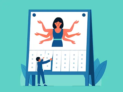 Extra Joby advertismen animation animation illustration bright character character design colorful creative cute design digital design drawing explainer explainer illustration flat fun illustration job shiva vector