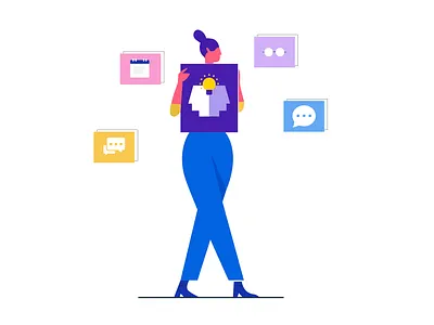 Brainstorming charachter chat date event idea illustration illustrator mohanraj