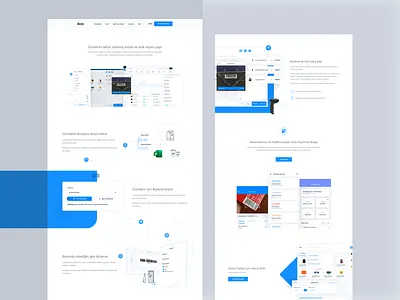 ikas Barcode Landing Page app barcode branding clean dashboard design flat icon icons ikas illustration landing landing page minimal pos saas simple ui ux web