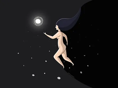 Gravity, Stay The Hell Away From Me booty caseyillustrates dark defy flat float floating gravity illustration john mayer orlando space vector