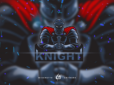 Mascot Logo Team Knight branding design esport esports gaming icon illustration knight logo mascot mascot logo shoot sport sports vector
