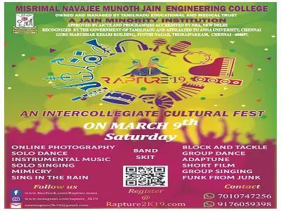 Rapture Official Poster animation app art branding design graphic designer graphic designer hit the art hittheart identity illustration illustrator logo magesh raja mageshraja officialhittheart typography ui ux web