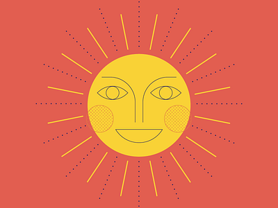 sunshine illistration light summer sun sun rays sunshine