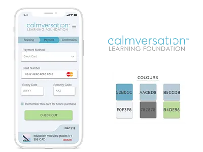 Dailyui002 app calm checkout dailyui design ui ux