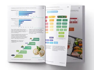 Annual Report: Fast Food annual design graphic report
