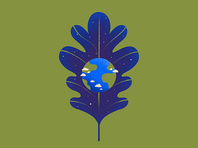 earth day 2019 digital art earth earth day environmental globe illustration leaf space spot illustration surreal surreal art